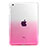 Silikon Hülle Handyhülle Ultra Dünn Schutzhülle Durchsichtig Farbverlauf für Apple iPad Mini Rosa