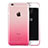 Silikon Hülle Handyhülle Ultra Dünn Schutzhülle Durchsichtig Farbverlauf für Apple iPhone 6S Plus Rosa