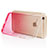 Silikon Hülle Handyhülle Ultra Dünn Schutzhülle Durchsichtig Farbverlauf für Apple iPhone 6S Plus Rot