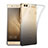 Silikon Hülle Handyhülle Ultra Dünn Schutzhülle Durchsichtig Farbverlauf für Huawei P9 Plus Grau