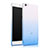 Silikon Hülle Handyhülle Ultra Dünn Schutzhülle Durchsichtig Farbverlauf für Xiaomi Mi Note Blau