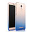 Silikon Hülle Handyhülle Ultra Dünn Schutzhülle Durchsichtig Farbverlauf für Xiaomi Redmi Note 3 Blau