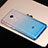 Silikon Hülle Handyhülle Ultra Dünn Schutzhülle Durchsichtig Farbverlauf G01 für Xiaomi Redmi Note 4 Standard Edition Blau