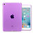 Silikon Hülle Handyhülle Ultra Dünn Schutzhülle Durchsichtig Transparent für Apple iPad Mini 4 Violett