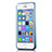 Silikon Hülle Handyhülle Ultra Dünn Schutzhülle Durchsichtig Transparent für Apple iPhone 5 Blau