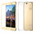 Silikon Hülle Handyhülle Ultra Dünn Schutzhülle Durchsichtig Transparent mit Schutzfolie für Huawei Honor 8 Lite Gold