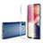 Silikon Hülle Handyhülle Ultra Dünn Schutzhülle Durchsichtig Transparent mit Schutzfolie für Samsung Galaxy A8s SM-G8870 Klar