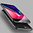 Silikon Hülle Handyhülle Ultra Dünn Schutzhülle Durchsichtig Transparent T03 für Apple iPhone 7 Plus Schwarz