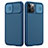 Silikon Hülle Handyhülle Ultra Dünn Schutzhülle Flexible 360 Grad Ganzkörper Tasche C01 für Apple iPhone 12 Pro Blau