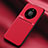 Silikon Hülle Handyhülle Ultra Dünn Schutzhülle Flexible 360 Grad Ganzkörper Tasche C01 für Huawei Mate 40 Pro Rot