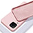 Silikon Hülle Handyhülle Ultra Dünn Schutzhülle Flexible 360 Grad Ganzkörper Tasche C01 für Huawei P40 Lite Rosa