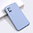 Silikon Hülle Handyhülle Ultra Dünn Schutzhülle Flexible 360 Grad Ganzkörper Tasche C01 für Oppo A72 Hellblau