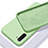Silikon Hülle Handyhülle Ultra Dünn Schutzhülle Flexible 360 Grad Ganzkörper Tasche C01 für Samsung Galaxy Note 10 5G Grün