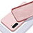 Silikon Hülle Handyhülle Ultra Dünn Schutzhülle Flexible 360 Grad Ganzkörper Tasche C01 für Samsung Galaxy Note 10 5G Rosa
