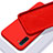 Silikon Hülle Handyhülle Ultra Dünn Schutzhülle Flexible 360 Grad Ganzkörper Tasche C01 für Samsung Galaxy Note 10 5G Rot