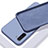 Silikon Hülle Handyhülle Ultra Dünn Schutzhülle Flexible 360 Grad Ganzkörper Tasche C01 für Samsung Galaxy Note 10 5G Violett
