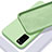 Silikon Hülle Handyhülle Ultra Dünn Schutzhülle Flexible 360 Grad Ganzkörper Tasche C02 für Huawei Honor V30 5G Grün