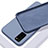Silikon Hülle Handyhülle Ultra Dünn Schutzhülle Flexible 360 Grad Ganzkörper Tasche C02 für Huawei Honor V30 5G Violett