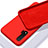 Silikon Hülle Handyhülle Ultra Dünn Schutzhülle Flexible 360 Grad Ganzkörper Tasche C02 für Huawei Nova 6 Rot