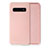 Silikon Hülle Handyhülle Ultra Dünn Schutzhülle Flexible 360 Grad Ganzkörper Tasche C02 für Samsung Galaxy S10 5G Rosa
