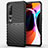 Silikon Hülle Handyhülle Ultra Dünn Schutzhülle Flexible 360 Grad Ganzkörper Tasche C02 für Xiaomi Mi 10 Schwarz