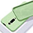 Silikon Hülle Handyhülle Ultra Dünn Schutzhülle Flexible 360 Grad Ganzkörper Tasche C02 für Xiaomi Mi 9T Pro Grün