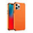 Silikon Hülle Handyhülle Ultra Dünn Schutzhülle Flexible 360 Grad Ganzkörper Tasche C03 für Apple iPhone 12 Pro Max Orange