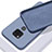 Silikon Hülle Handyhülle Ultra Dünn Schutzhülle Flexible 360 Grad Ganzkörper Tasche C03 für Huawei Mate 20 X 5G Violett