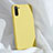 Silikon Hülle Handyhülle Ultra Dünn Schutzhülle Flexible 360 Grad Ganzkörper Tasche C03 für Samsung Galaxy Note 10 5G Gelb