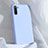 Silikon Hülle Handyhülle Ultra Dünn Schutzhülle Flexible 360 Grad Ganzkörper Tasche C03 für Samsung Galaxy Note 10 5G Hellblau