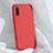 Silikon Hülle Handyhülle Ultra Dünn Schutzhülle Flexible 360 Grad Ganzkörper Tasche C03 für Samsung Galaxy Note 10 5G Rot