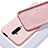 Silikon Hülle Handyhülle Ultra Dünn Schutzhülle Flexible 360 Grad Ganzkörper Tasche C04 für OnePlus 7T Pro Rosa