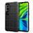 Silikon Hülle Handyhülle Ultra Dünn Schutzhülle Flexible 360 Grad Ganzkörper Tasche D01 für Xiaomi Mi Note 10 Pro Schwarz