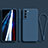 Silikon Hülle Handyhülle Ultra Dünn Schutzhülle Flexible 360 Grad Ganzkörper Tasche R01 für Samsung Galaxy S21 5G Blau
