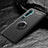 Silikon Hülle Handyhülle Ultra Dünn Schutzhülle Flexible Tasche Silikon mit Magnetisch Fingerring Ständer D01 für Xiaomi Mi Note 10 Pro