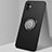 Silikon Hülle Handyhülle Ultra Dünn Schutzhülle Flexible Tasche Silikon mit Magnetisch Fingerring Ständer N02 für Apple iPhone 12