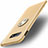 Silikon Hülle Handyhülle Ultra Dünn Schutzhülle Flexible Tasche Silikon mit Magnetisch Fingerring Ständer T01 für Samsung Galaxy S10e Gold