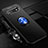 Silikon Hülle Handyhülle Ultra Dünn Schutzhülle Flexible Tasche Silikon mit Magnetisch Fingerring Ständer T05 für Samsung Galaxy S10 Plus