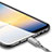 Silikon Hülle Handyhülle Ultra Dünn Schutzhülle S04 für Samsung Galaxy Note 8 Schwarz
