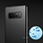 Silikon Hülle Handyhülle Ultra Dünn Schutzhülle Silikon für Samsung Galaxy Note 8 Schwarz