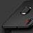 Silikon Hülle Handyhülle Ultra Dünn Schutzhülle Silikon mit Magnetisch Fingerring Ständer für Huawei Nova 5 Pro Schwarz