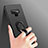 Silikon Hülle Handyhülle Ultra Dünn Schutzhülle Silikon mit Magnetisch Fingerring Ständer für Samsung Galaxy Note 9 Schwarz