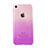 Silikon Hülle Handyhülle Ultra Dünn Schutzhülle Tasche Durchsichtig Farbverlauf G01 für Apple iPhone SE3 (2022) Violett
