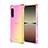 Silikon Hülle Handyhülle Ultra Dünn Schutzhülle Tasche Durchsichtig Transparent Farbverlauf für Sony Xperia 5 II