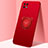 Silikon Hülle Handyhülle Ultra Dünn Schutzhülle Tasche Flexible mit Magnetisch Fingerring Ständer A01 für Oppo A73 5G Rot