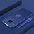 Silikon Hülle Handyhülle Ultra Dünn Schutzhülle Tasche Flexible mit Magnetisch Fingerring Ständer A01 für Vivo Nex 3 Blau