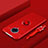 Silikon Hülle Handyhülle Ultra Dünn Schutzhülle Tasche Flexible mit Magnetisch Fingerring Ständer A01 für Vivo Nex 3 Rot