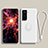 Silikon Hülle Handyhülle Ultra Dünn Schutzhülle Tasche Flexible mit Magnetisch Fingerring Ständer A04 für Samsung Galaxy S22 Plus 5G Weiß