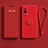 Silikon Hülle Handyhülle Ultra Dünn Schutzhülle Tasche Flexible mit Magnetisch Fingerring Ständer A04 für Vivo iQOO 8 5G Rot