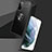 Silikon Hülle Handyhülle Ultra Dünn Schutzhülle Tasche Flexible mit Magnetisch Fingerring Ständer A05 für Samsung Galaxy S21 5G